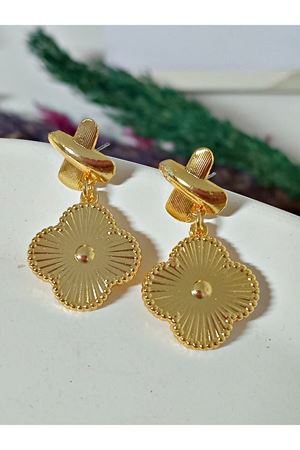 Van Cleef Gold Kadın Küpe
