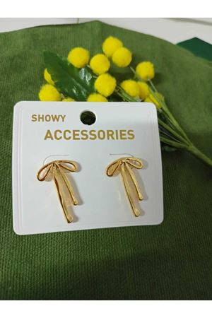 Fiyonk Tasarım Kadın Küpe