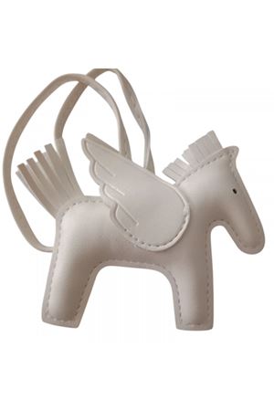 Beyaz Çanta Süsü Aksesuarı Anahtarlık