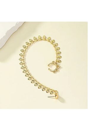 Hip hop Tarz Gold Kadın Küpe