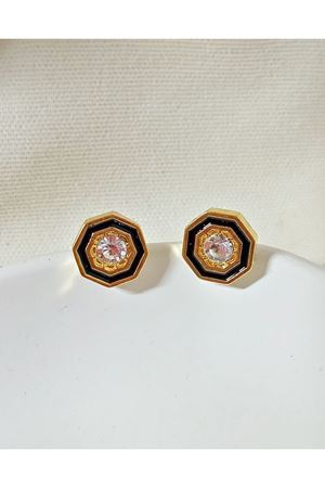 Gold  Serenay Model Kadın Küpe