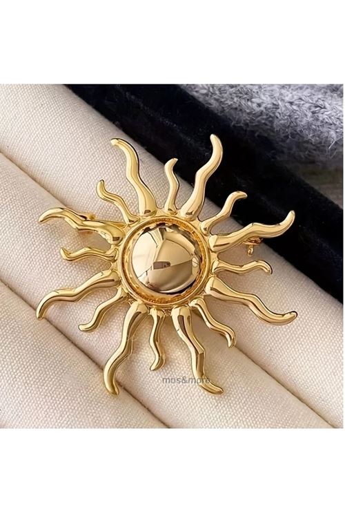 Gold Güneş Model Ayarlanabilir Yüzük
