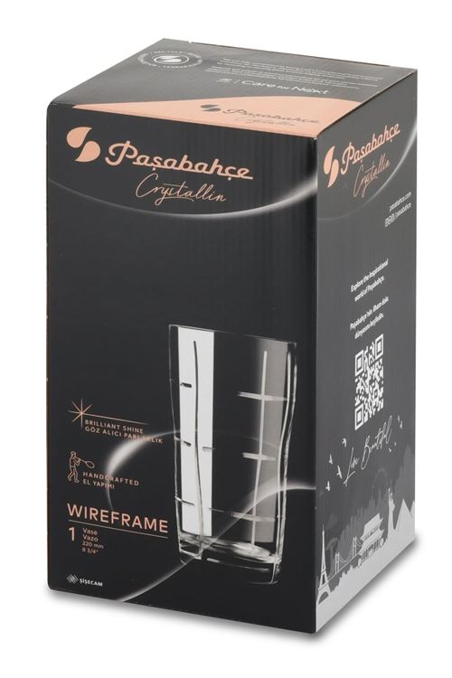 WIREFRAME VAZO EL İMALATI / CRYSTALLİN SERİSİ