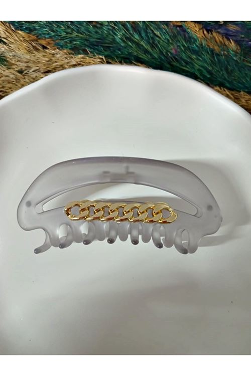 Pastel Renkli Şeffaf Görünümlü Mandal Toka