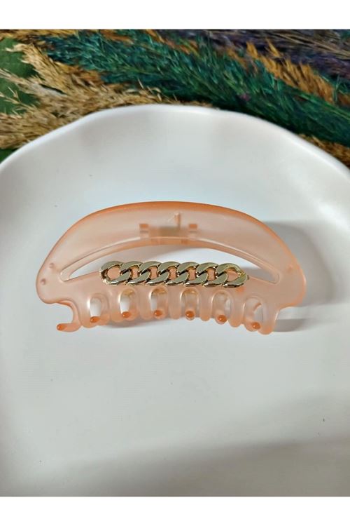 Pastel Renkli Şeffaf Görünümlü Mandal Toka