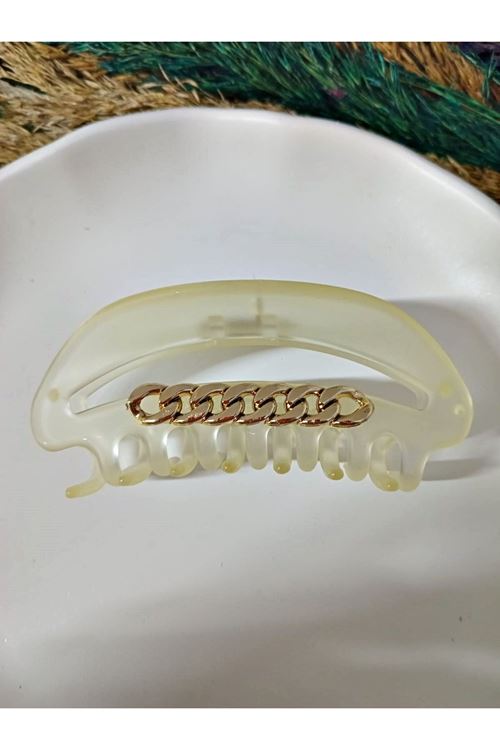 Pastel Renkli Şeffaf Görünümlü Mandal Toka