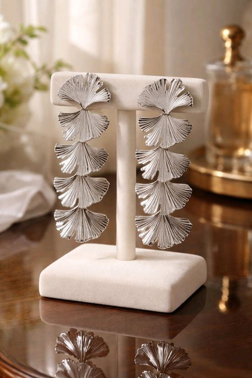 Gingko Model Şıkır Şıkır Kadın Küpe