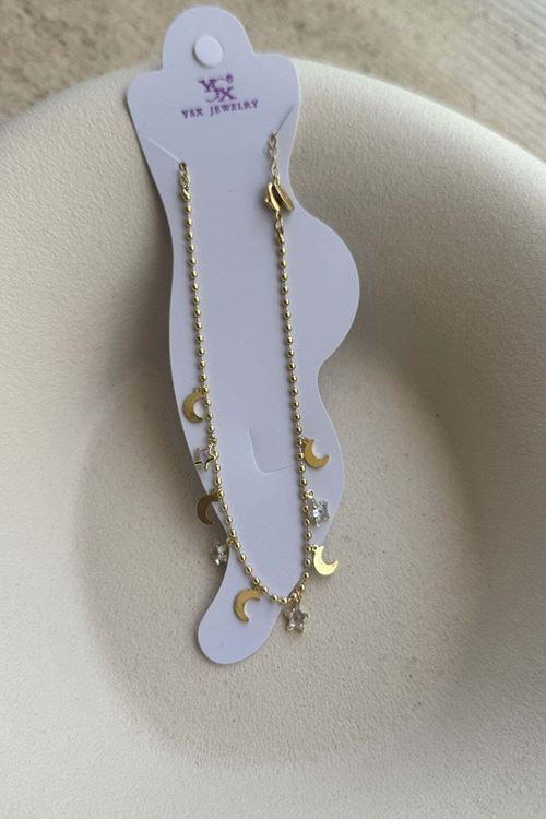 YSX Gold Halhal, Uzunluk:(20+5)cm, Üst Kalite
