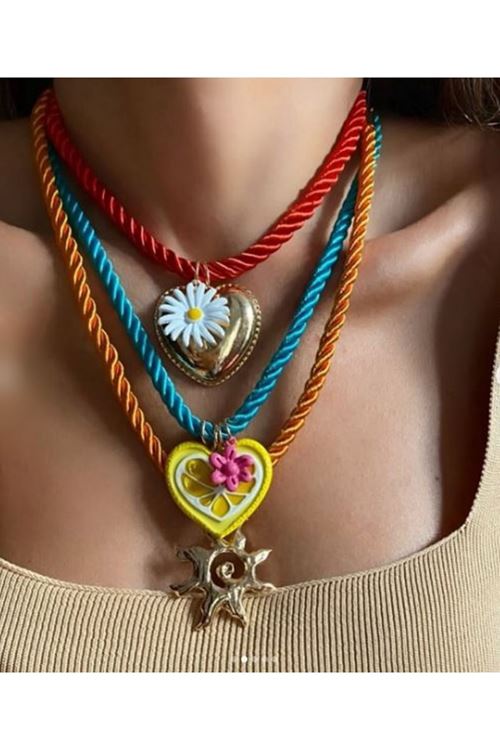 Marka Model Güneş Çoklu Renkli Kolye