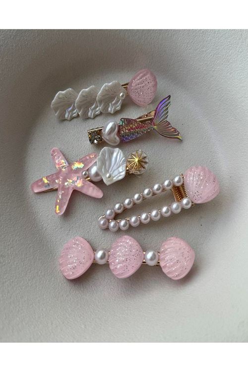5 li Set Pembe Yan Toka