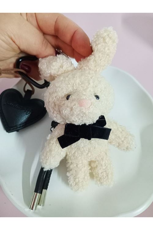 Bunny Tavşan Çanta Süsü Aksesuarı Anahtarlık, Araba Süsü,Çanta charmı