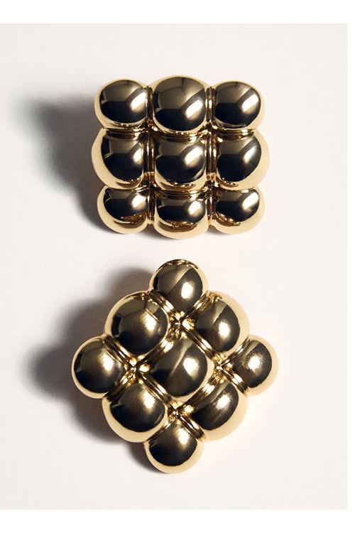 Marka Model, Gold Kare Küpe