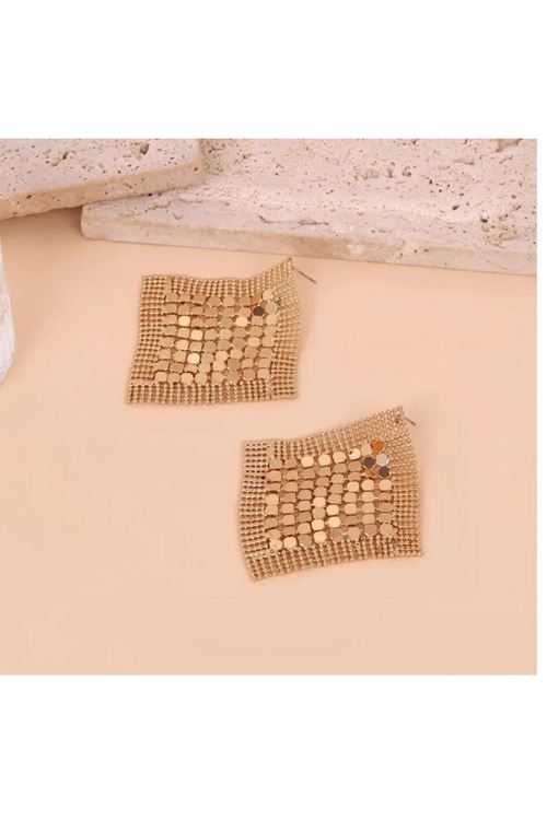 Marka Model, Gold Kare Küpe