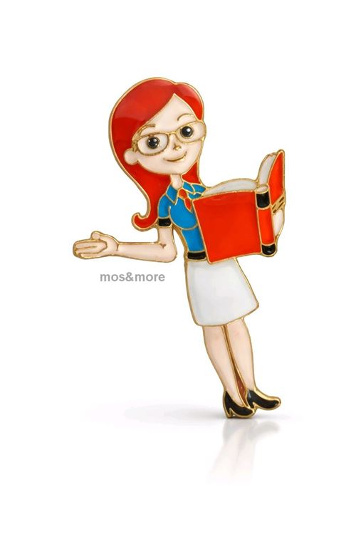 Ögretmen Broş, Yaka Broşu, Çanta Broşu, Şapka Broşu