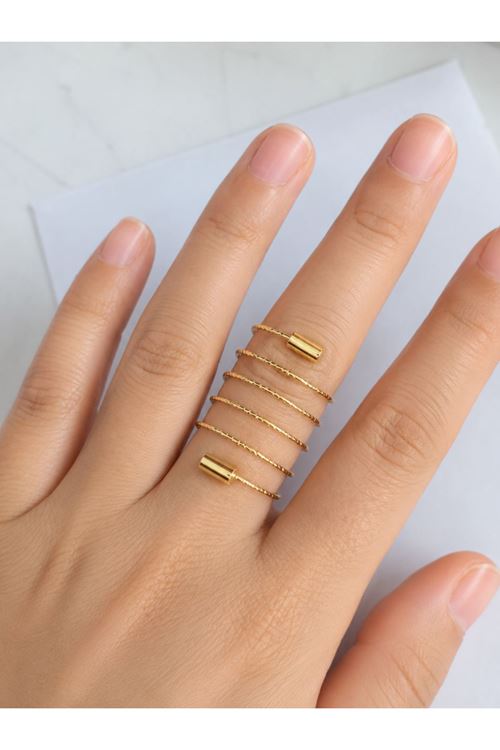 Çelik Gold Yaylı Yüzük
