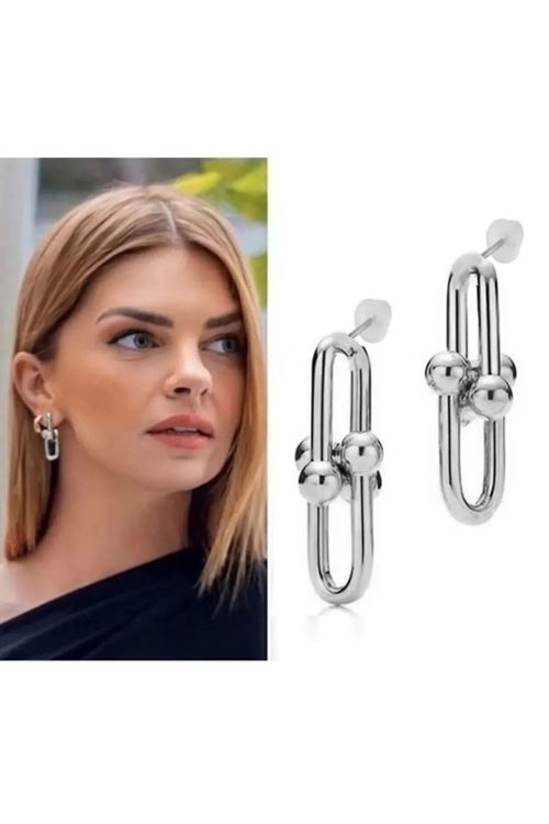 Marka Model, Gümüş Sallantılı Kadın Küpe