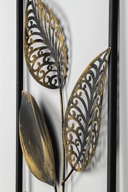 Metal Gold Ev Ofis Duvar Süsü 32x90cm
