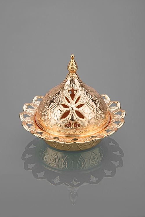 Gold Metal Orta Lokumluk Çap.10cm