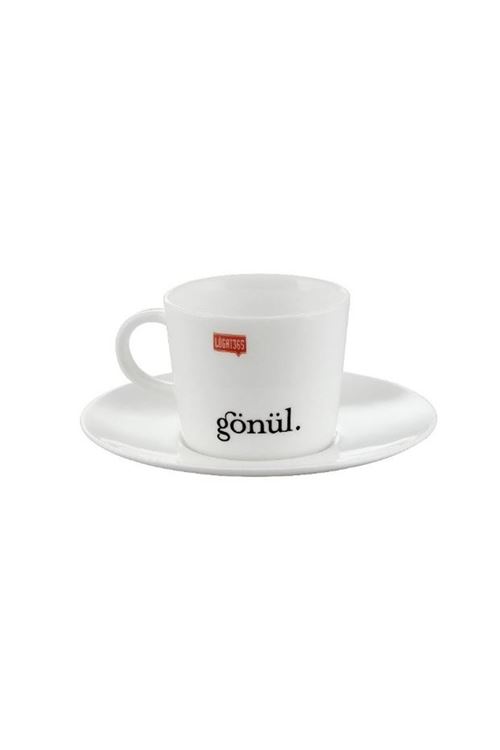 ''gönül'' 2 Li Porselen Fincan Seti