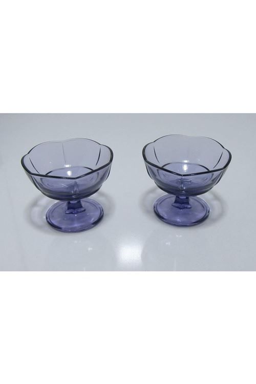 Ice vile 6 li Mor  Dondurma Puding Sunum Kasesi 174cc