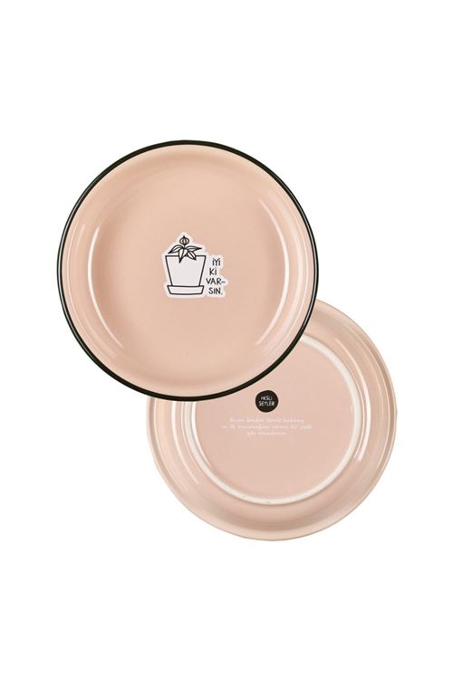 Iyiki Varsın Seramik Pasta Tabağı 15,5cm
