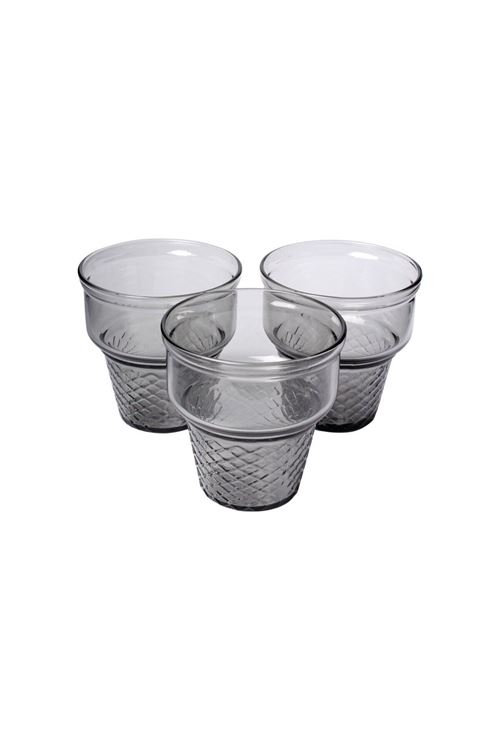 Mını Cornet 6 Lı Gri Dondurmalık 245Cc