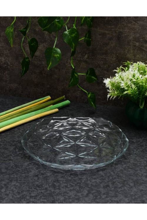 Estrella 6 Lı Cam Pasta Tabağı 20cm