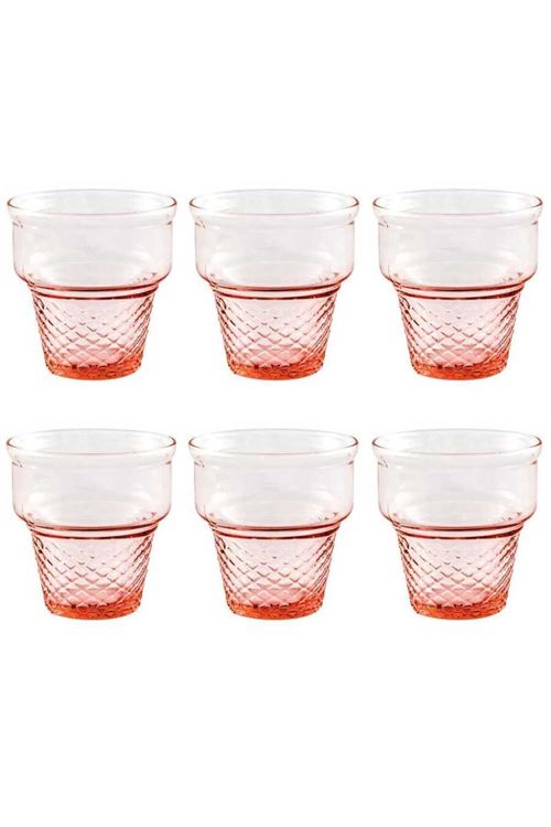 Mını Cornet 6 Lı Pembe Dondurmalık 245Cc
