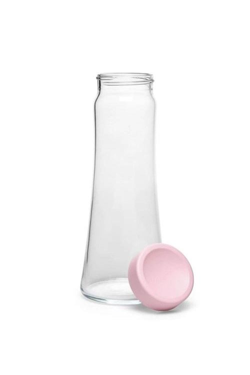 43234 Karaf Pembe Vidalı Kapak Şişe Sürahi 1030 Cc