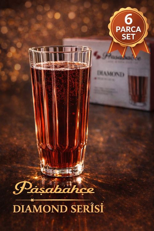 Diamond 6 Lı Meşrubat Bardağı 315cc