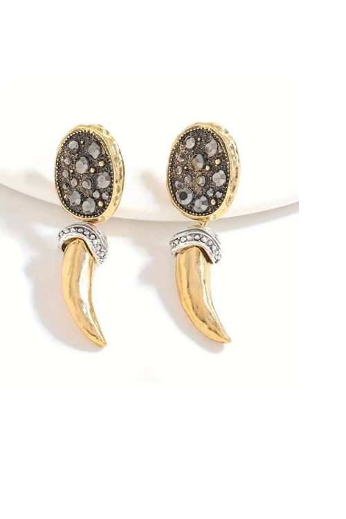 Paslanmaz Çelik Gold Kadın Küpe