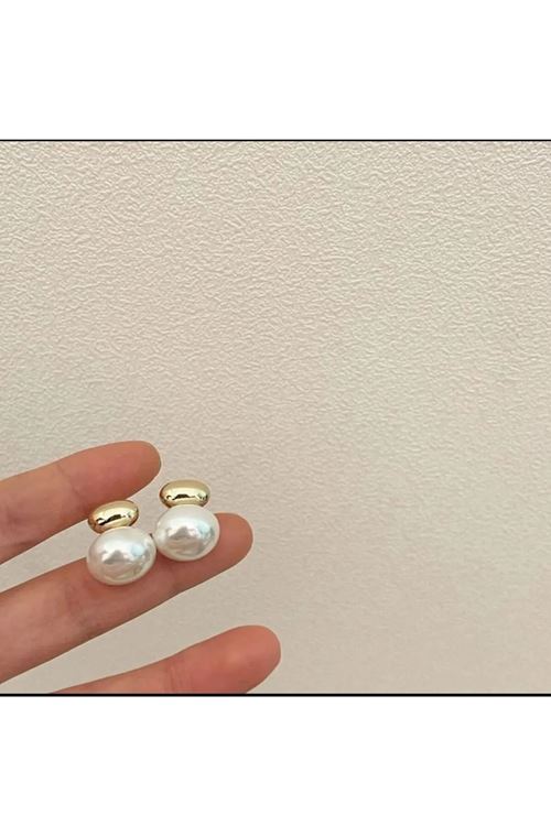 İnci Detaylı Şık Küçük Kadın Küpe