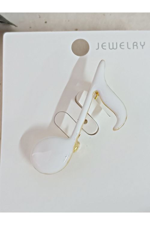 Gold Müzik Notası Broş