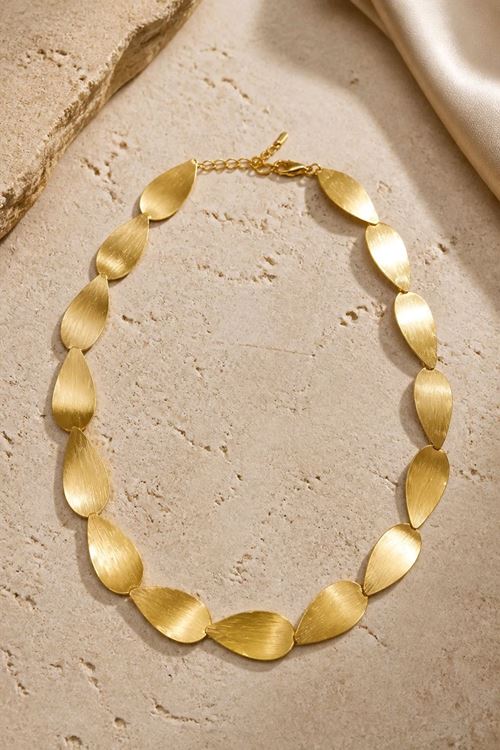 Gold Özel Tasarım Kararmaz Kolye