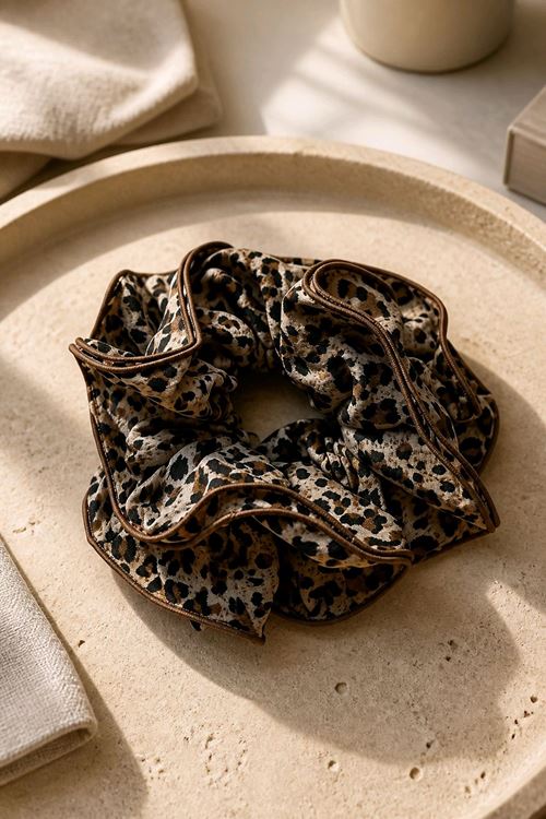 1 Adet Leopar Büyük Simit Toka, Çap: 15cm 
