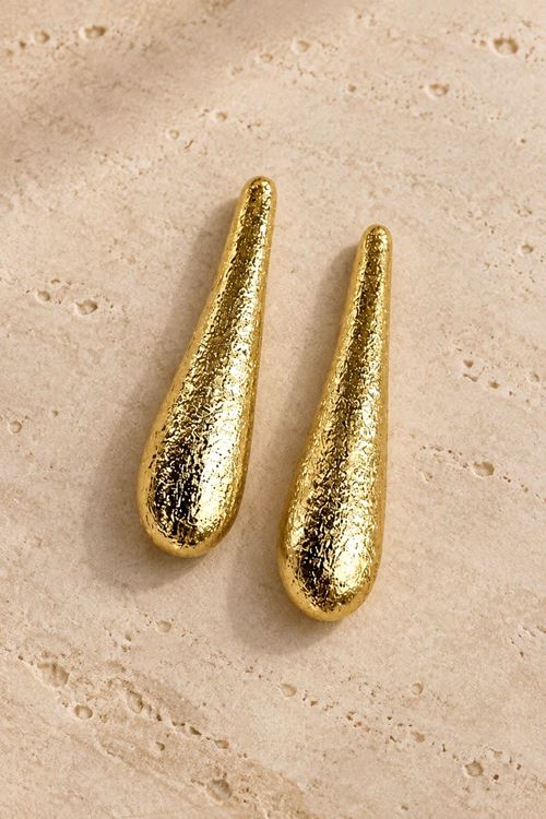 Gold 5cm Uzun Küpe