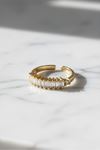 Gold Tek Sıra Baget Ayarlanabilir Yüzük