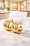 Gold Halka Küpe, Çok Hafif