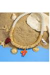 Marka Kolye, Güneş Kalp Denizatı Charmlı Elegant Kolye