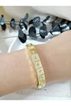 Gold Taşlı Lastikli Elegant Bilezik, Bileklik
