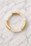 Krem Gold Esnek Bileklik, İnce