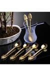 Busem Gold Dekoratif Çay Kaşığı 6'lı Ps3305