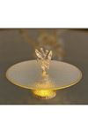 Gold Cam Metal Kahve Yanı Servis Sunum Çap.19cm H.12cm
