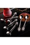 Gümüş 6 Lı Metal Çay Kaşığı
