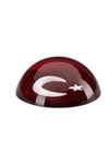 Ay Yıldız Cam Kağıt Ağırlığı 9cm