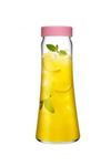 43234 Karaf Pembe Vidalı Kapak Şişe Sürahi 1030 Cc
