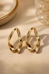 Gold Tasarım Küpe, Uzunluk: 4cm