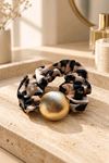 Leopar Gold Figürlü Simit Toka, Çap: 10cm